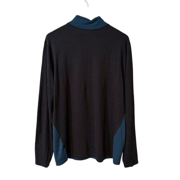 REI Men's Merino Wool Long-Sleeve Half-Zip Base Layer Top XL - Picture 2 of 9